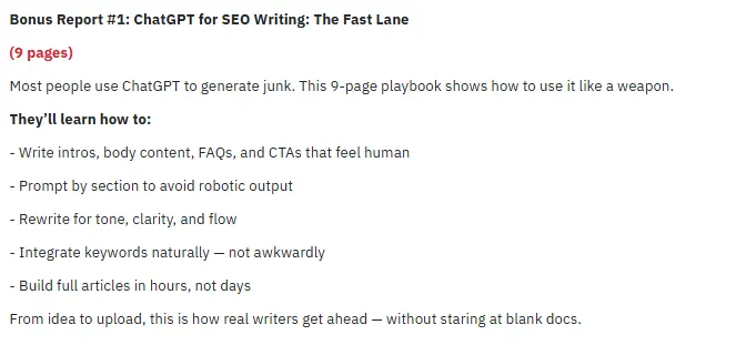 (PLR) AI OutRank Cheat Sheet 2025 Review