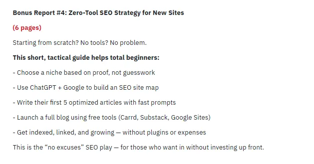 (PLR) AI OutRank Cheat Sheet 2025 Review