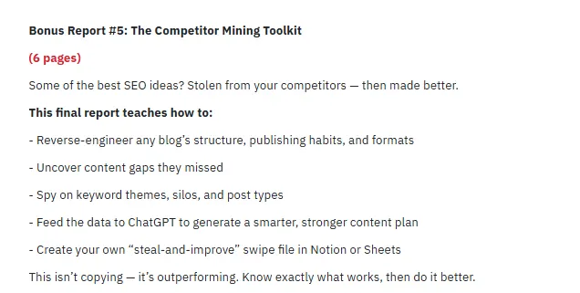 (PLR) AI OutRank Cheat Sheet 2025 Review