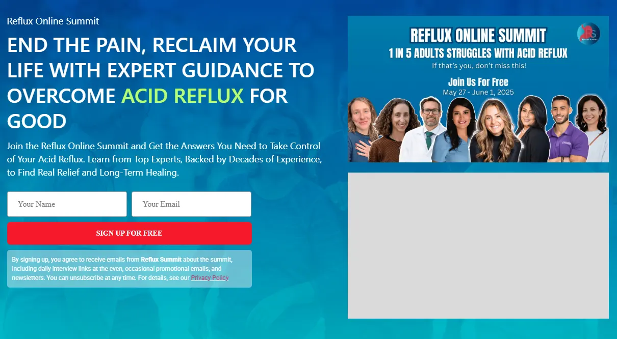 Reflux Summit 2025 Premium Package